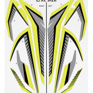 EASTON HELLCAT LARGE/XLARGE SLOWPITCH HELMET DECAL KIT