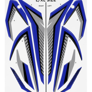 EASTON HELLCAT LARGE/XLARGE SLOWPITCH HELMET DECAL KIT